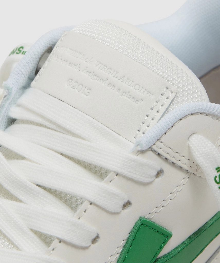 Off White Out of office leather sneaker